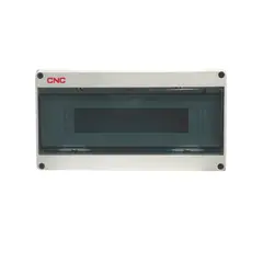 GENERICO - Tablero Exterior Sobrepuesto PVC IP65 12 Polos - CNC