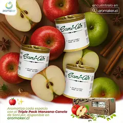 SANI AIR - Tripack Latas Aromaticas Apple Jack