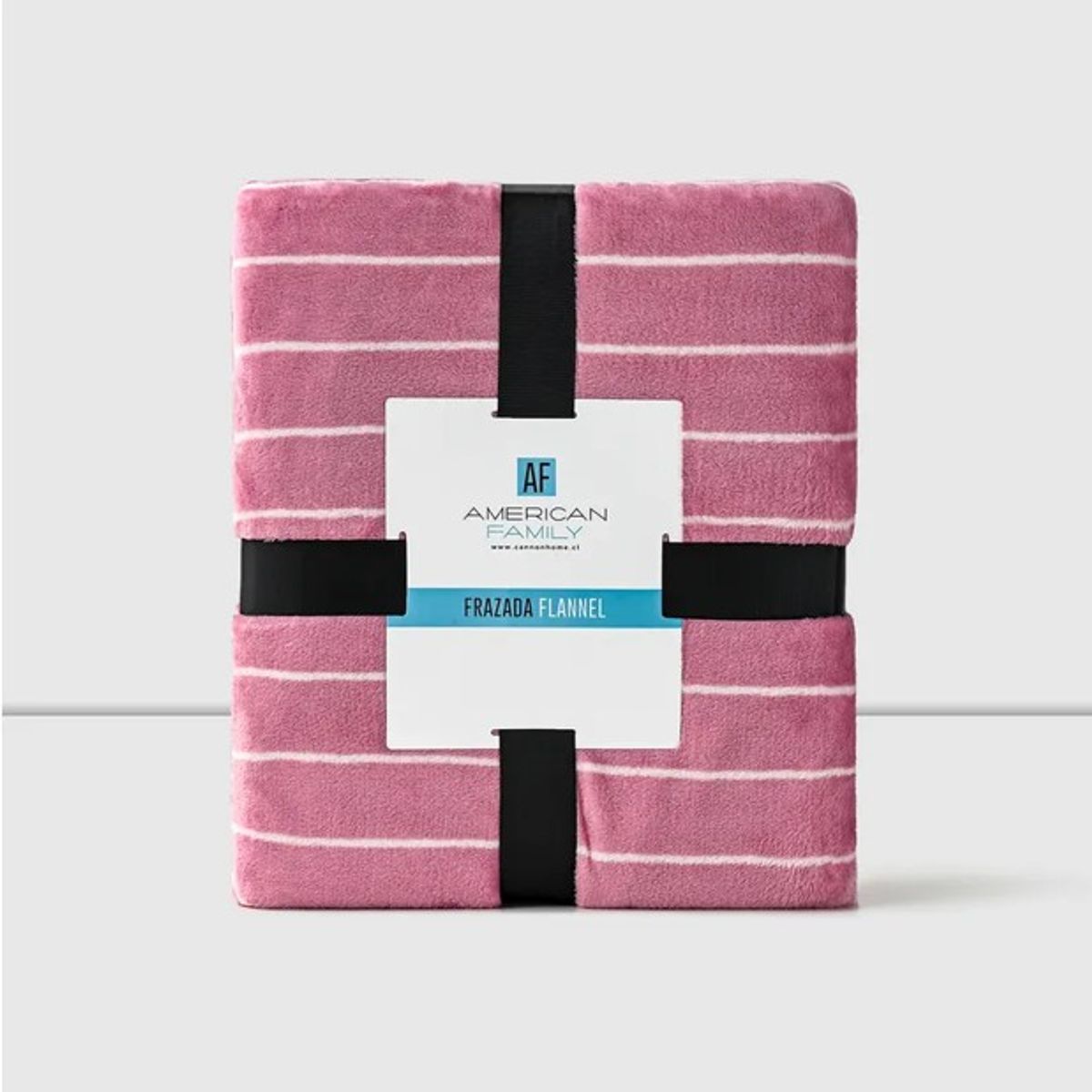 CANNON - Frazada Flannel Paris 2 Plazas Marca Af Cannon Malva