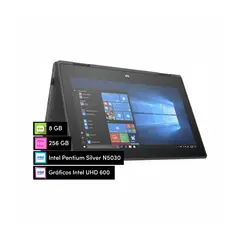 HP - Notebook ProBook X360 Intel N5030 8GB 256GB 11.6 Táctil HD W11