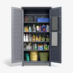 METANEK AMERICAN DESIGN - Gabinete exterior 5 separaciones barra para colgar 185x90x50 - Mod OCC-4