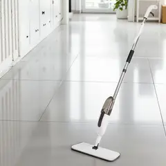 IRM - Trapeador Mopa Con Rociador Spray Mop Limpieza Pisos Almohadilla Microfibra Lavable
