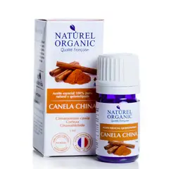 NATUREL ORGANIC - ACEITE ESENCIAL DE CANELA CHINA 5 ML