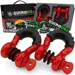 RHINO USA - Grilletes de Remolque de Kit x 2