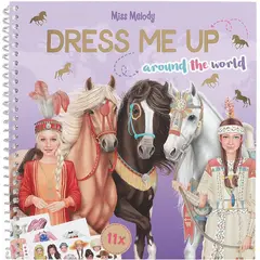 DEPESCHE - Cuaderno Vísteme Alrededor Del Mundo Miss Melody