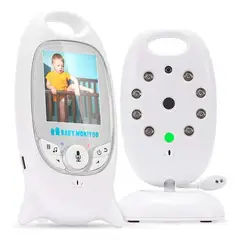 IRM - Monitor De Bebe Con Camara Video Vision Nocturna Audio Intercomunicador Sensor Temperatura