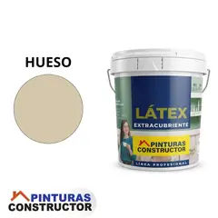 GENERICO - Látex al Agua Extracubriente Galon Color Hueso
