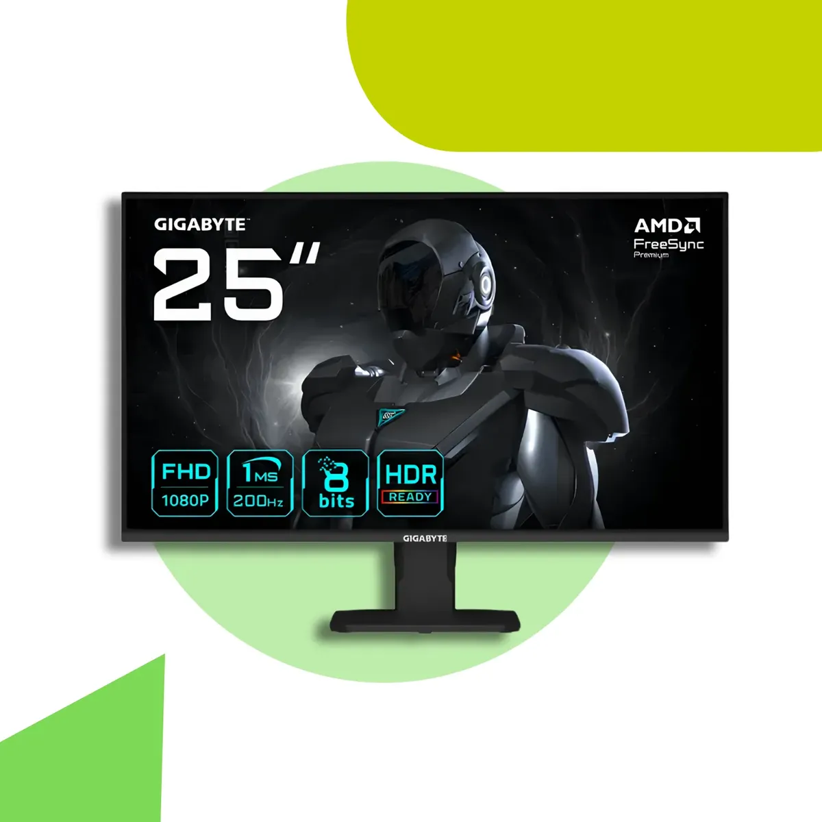 GIGABYTE - Monitor Gaming Gigabyte 25" GS25F2 200 HZ