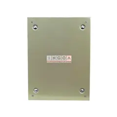 LEXO - GABINETE TABLERO METALICO 400X300X200MM 2 PUERTAS IP65 RAL 7032