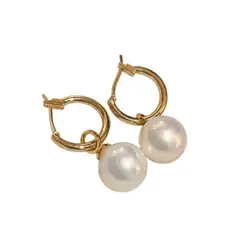 LUX JOYAS - AROS ALEACIÓN ARGOLLAS PERLA
