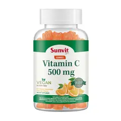 SUNVIT - VITAMINA C 500MG 60 GOMITAS VEGANAS NARANJA -SUNVIT