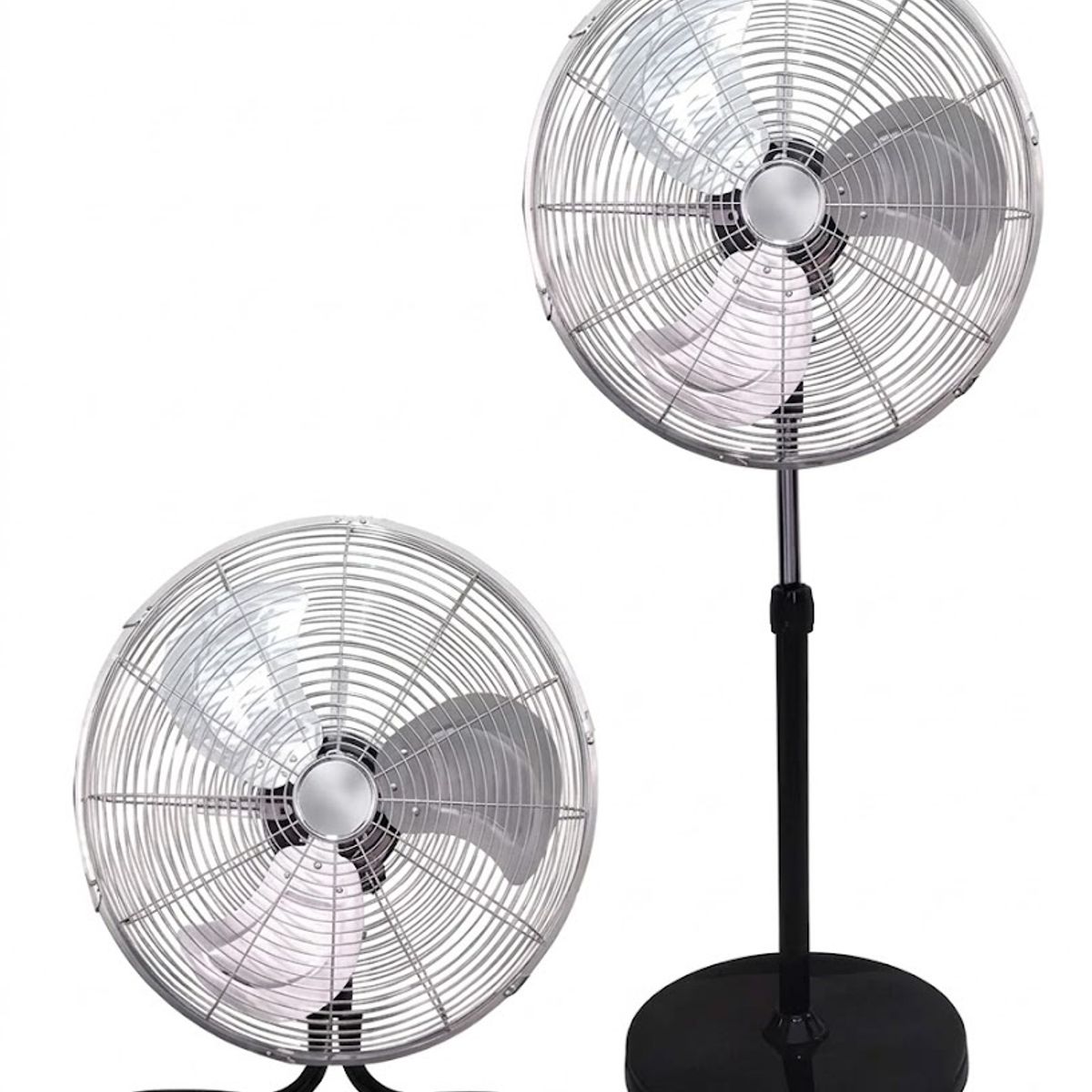GENERICO - Ventilador industrial de pedestal de 18 pulgadas
