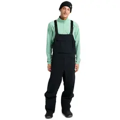 BURTON - Pantalon Hombre Reserve Bib Negro