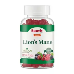 SUNVIT - MELENA DE LEÓN 60 GOMITAS VEGANAS MIX BERRIES -SUNVIT