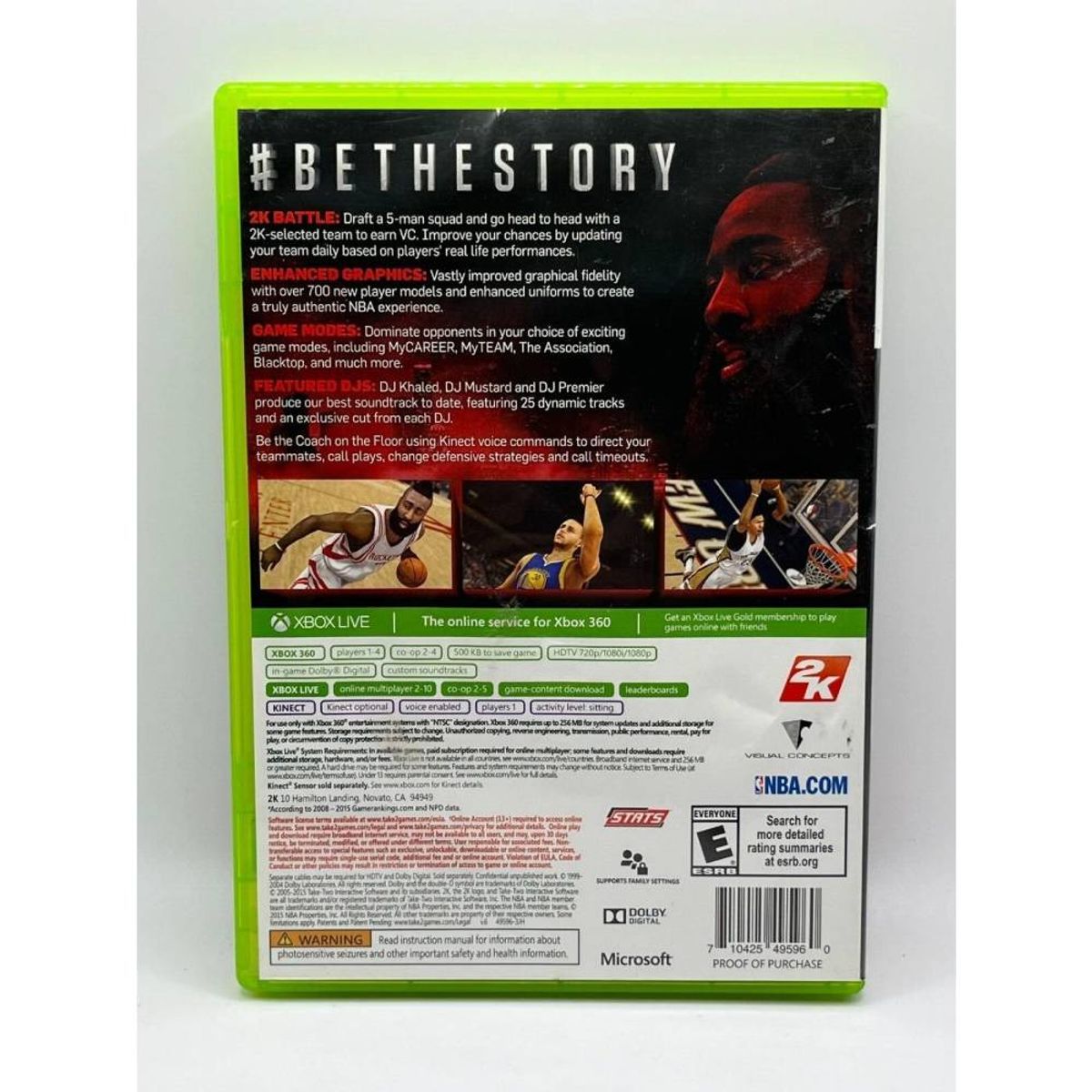 MICROSOFT - Nba 2K16 - Xbox 360
