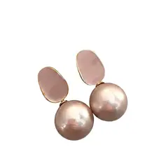 LUX JOYAS - AROS ALEACIÓN OVA PERLA