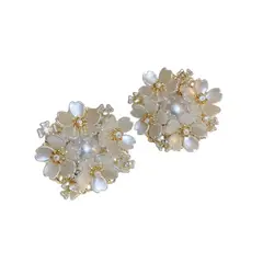 LUX JOYAS - AROS ALEACIÓN FLORES
