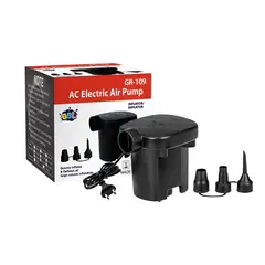 GENERICO - INFLADOR ELECTRICO MINI COMPRESOR AIRE COLCHON PISCINA
