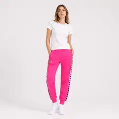 KAPPA - Pantalon 222 Banda Women Wrastoria Degrade Fuxia White Lime