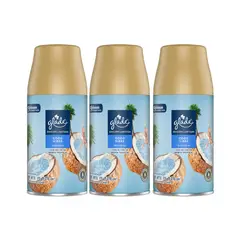 GLADE - Pack 3 Repuestos Desodorante Automático Coco Vibes
