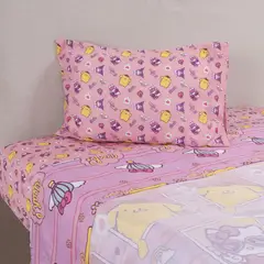 MASHINI - SABANA POMPOMPURIN FOTOS MICROFIBRA 1.5 PLAZAS SINGLE