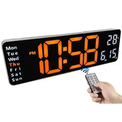 GEN - Cronometro Temporizador Timer Reloj Mural Pared Luz Led