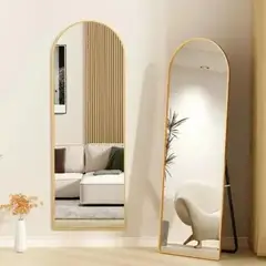 GENERICO - Espejo Pedestal & Muro 167x62cm Gold Taller Sin Fronteras