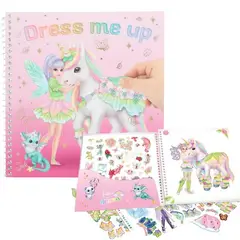 DEPESCHE - Cuaderno Con Calcomanías Para Crear Outfits-ylvi Dress Me Up
