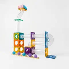 DOMA - Set de Bloques Magnéticos Circuito de Toboganes Imabow Slide 85 Piezas