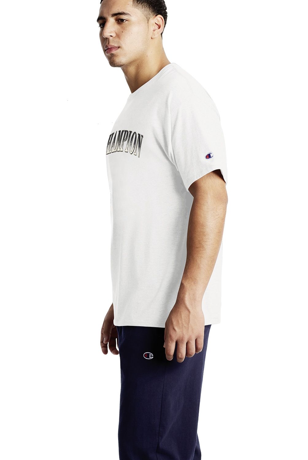 CHAMPION - Champion Polera Manga Corta Algodón Hombre