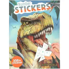 DEPESCHE - Libro De Pegatinas Por Números - Aprende Números Dino World