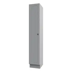 HOME MOBILI - Despensa 1 Puerta Nordic Gris
