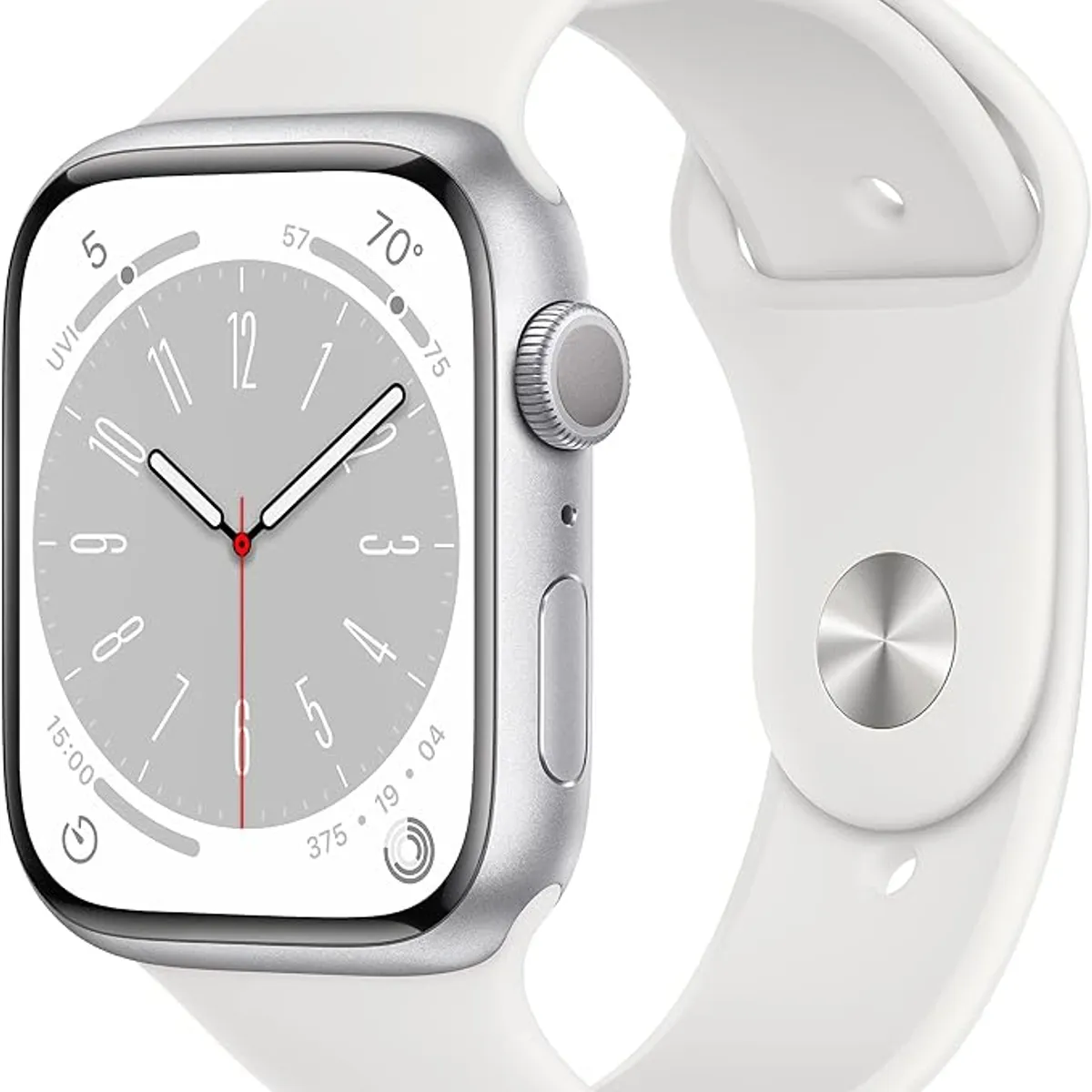 APPLE - Watch Series 8 45mm Plata Reacondicionado