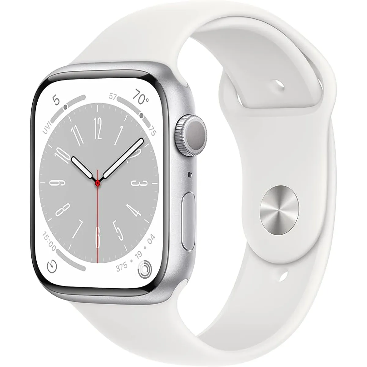 APPLE - Watch Series 8 45mm Plata Reacondicionado