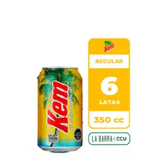 KEM - 6x Bebida Lata 350cc
