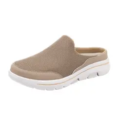 VATYERTY - Pantuflas de casa tipo mules para hombre, ligeras y transpirables, de malla
