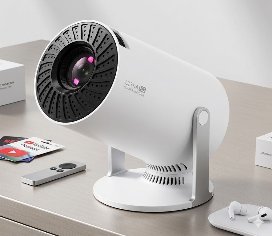 GENERICO Mini proyector inteligente portátil