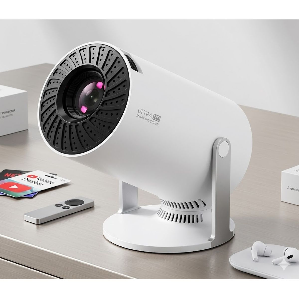 GENERICO - Mini proyector inteligente portátil