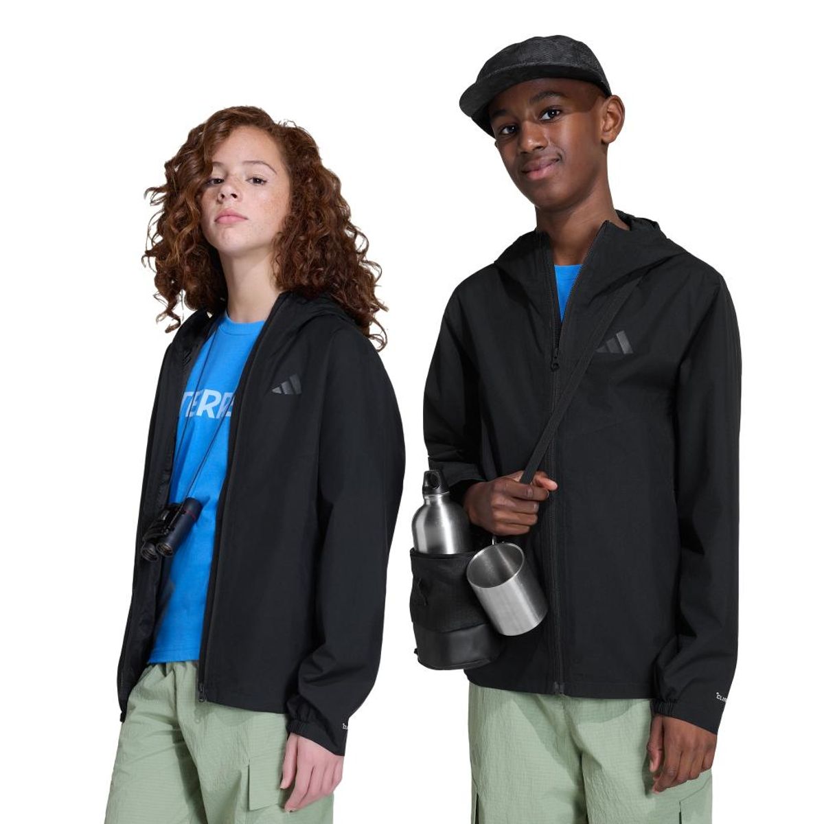 ADIDAS - Chaquetas ligeras Trekking Unisex niño