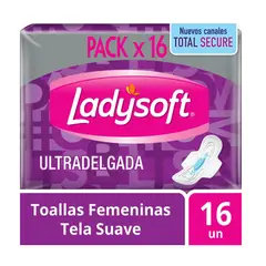 LADYSOFT - Toalla Femenina Ultradelgada Tela Suave 16 Un