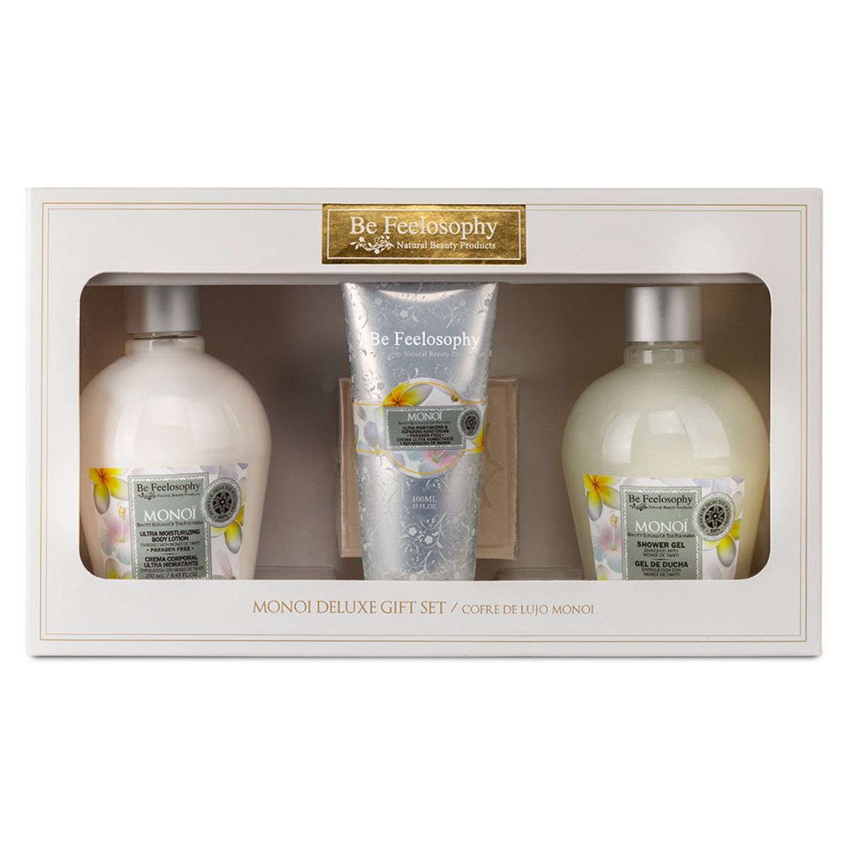 BE FEELOSOPHY - Set Monoi Crema De Manos + Corporal Ducha Hidratante Be Feelosophy