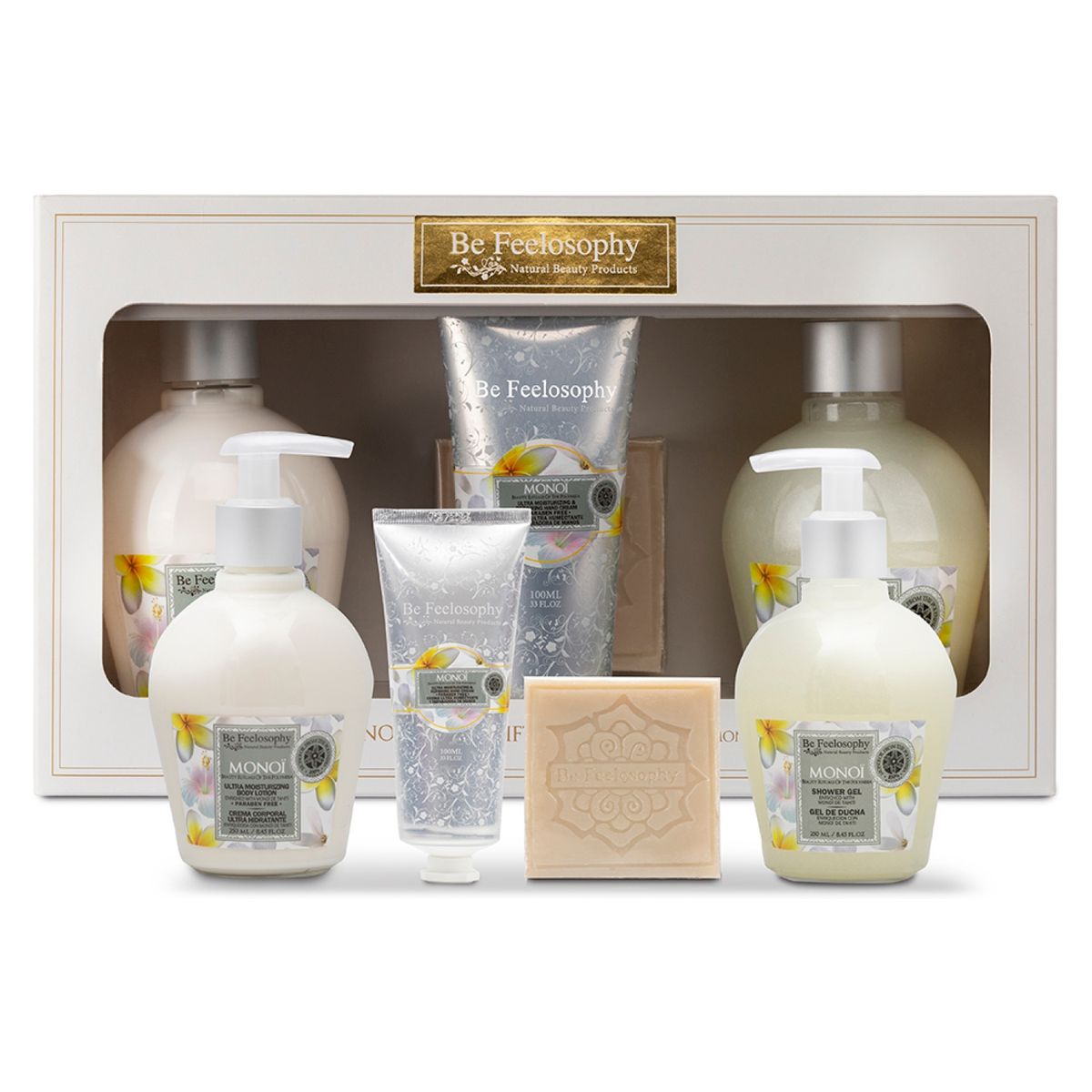 BE FEELOSOPHY - Set Monoi Crema De Manos + Corporal Ducha Hidratante Be Feelosophy