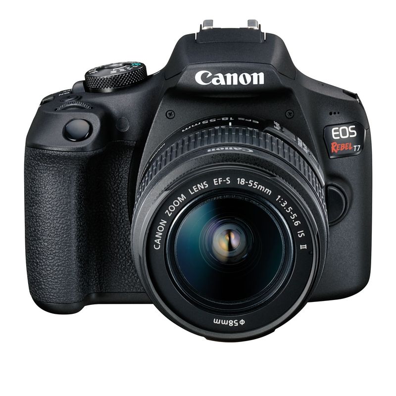 CANON - Cámara Reflex T7+Lente 18-55 Is Canon