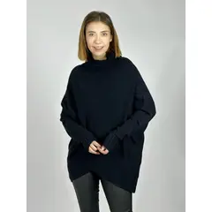 ENIGMATICA BOUTIQUE - Sweater Cuello Tortuga Diseño en V