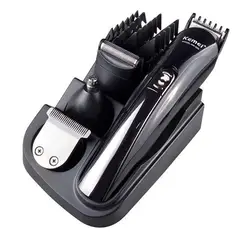 VATYERTY - Kemei-cortadora de pelo eléctrica 5 en 1 KM-500 Negro