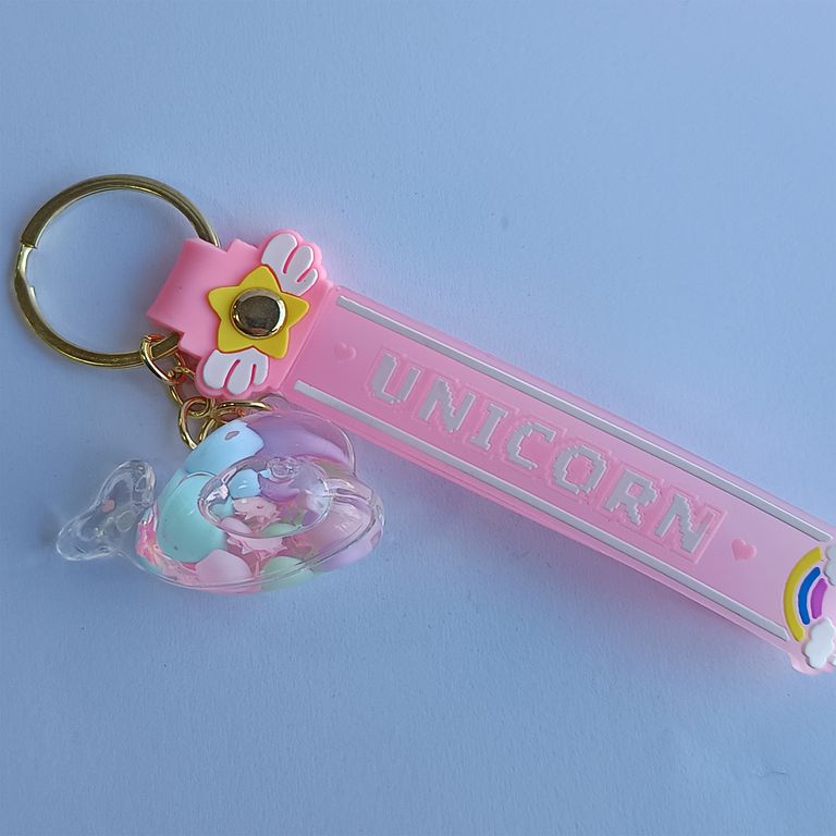 Llavero Diseno De Ballena Rosa 1