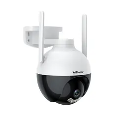 SRIHOME - Cámara IP PTZ SH045 2MP WiFi Exterior 1080P IP66 Visión Nocturna Color