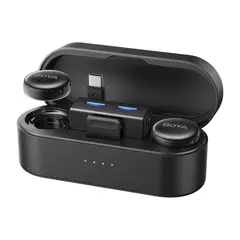 BOYA - - Micrófono Doble con IA - Conector USB-C
