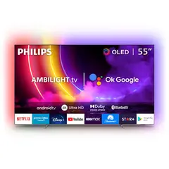 PHILIPS - Smart TV 55OLED707-43 55" OLED 4K UHD Ambilight