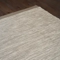IGNACIO LARRAIN ALFOMBRAS - Alfombra Lavable de PET reciclado Café 200x300 - Casual by Ignacio Larrain
